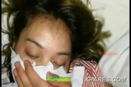 คลิปหลุด ถูกให้ดมยาสลบตั้งกล้องถ่ายคลิปโมกควยแล้วเย็ด