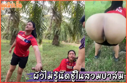 ดูหนังเอ็ก ผัวไม่รู้นัดชู้ในสวมปาล์ม ระแวงแต่ก็เงี่ยน คลิปหลุดทางบ้านx